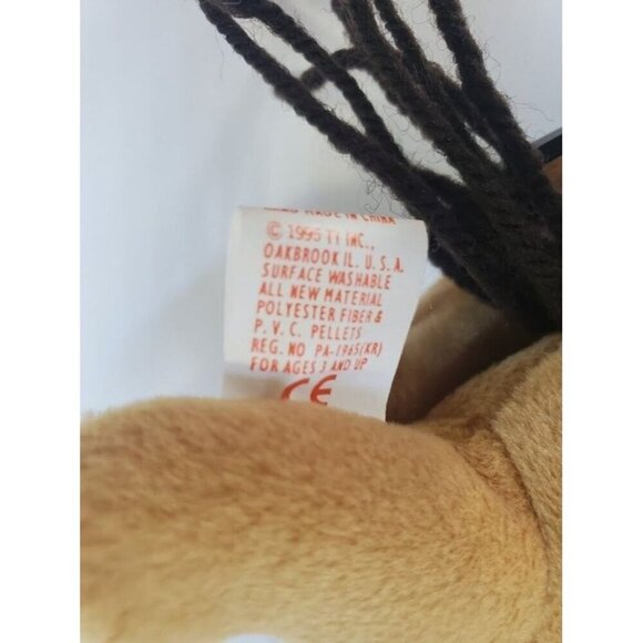 Ty Beanie Baby Derby The Horse Coarse Mane No Star Gen 3/2 - Picture 8 of 9